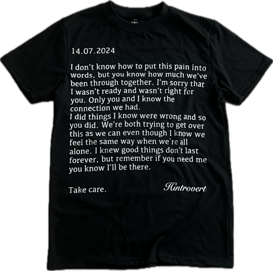 "Take Care" Black Tee